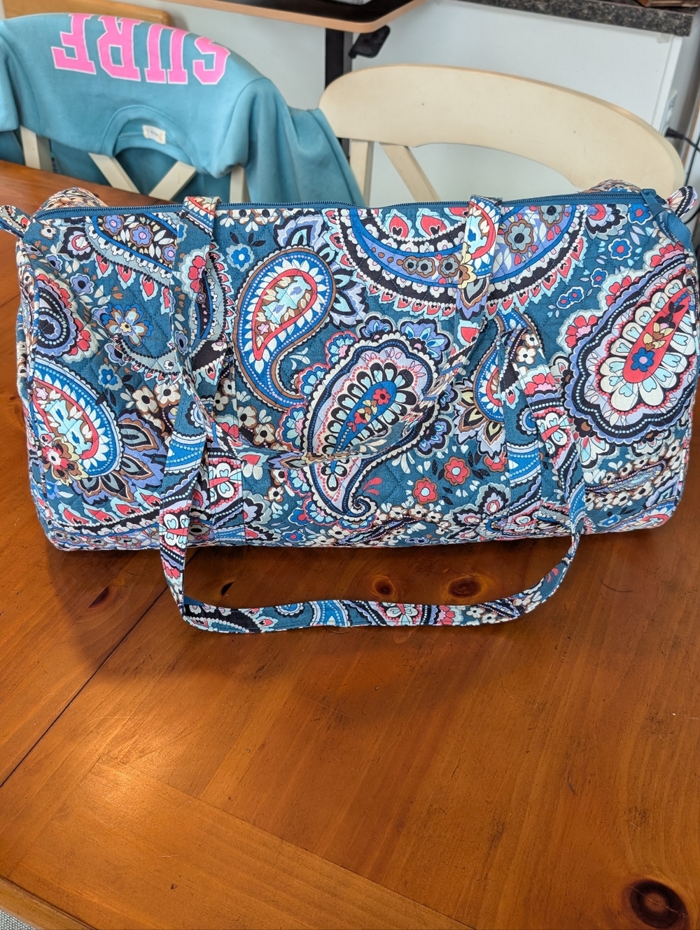 Vera Bradley Haymarket Paisley travel Set - Picture 2 of 11